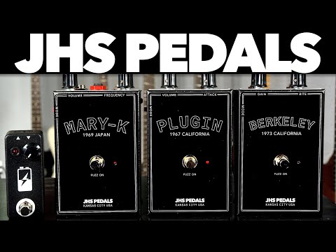 4 Brand New Pedals from JHS - YouTube
