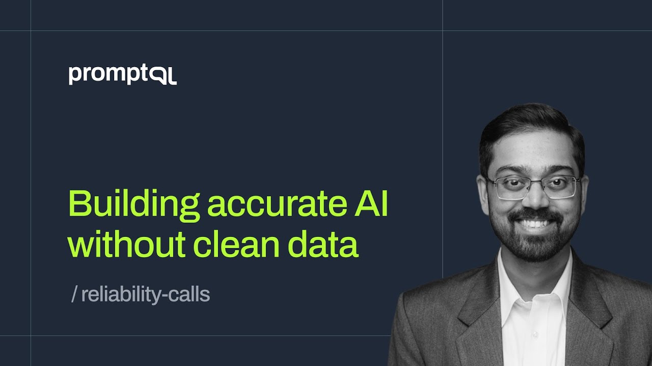 Building accurate AI without clean data