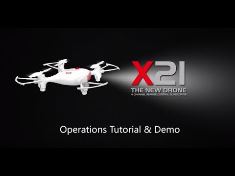 SYMA X21W  FPV Real-Time Operation Tutorial