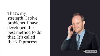 6D Problem Solving Process