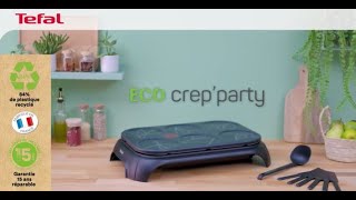 Tefal Multi Crêpes Party Crep' Party Compact - Crêpière - 1000