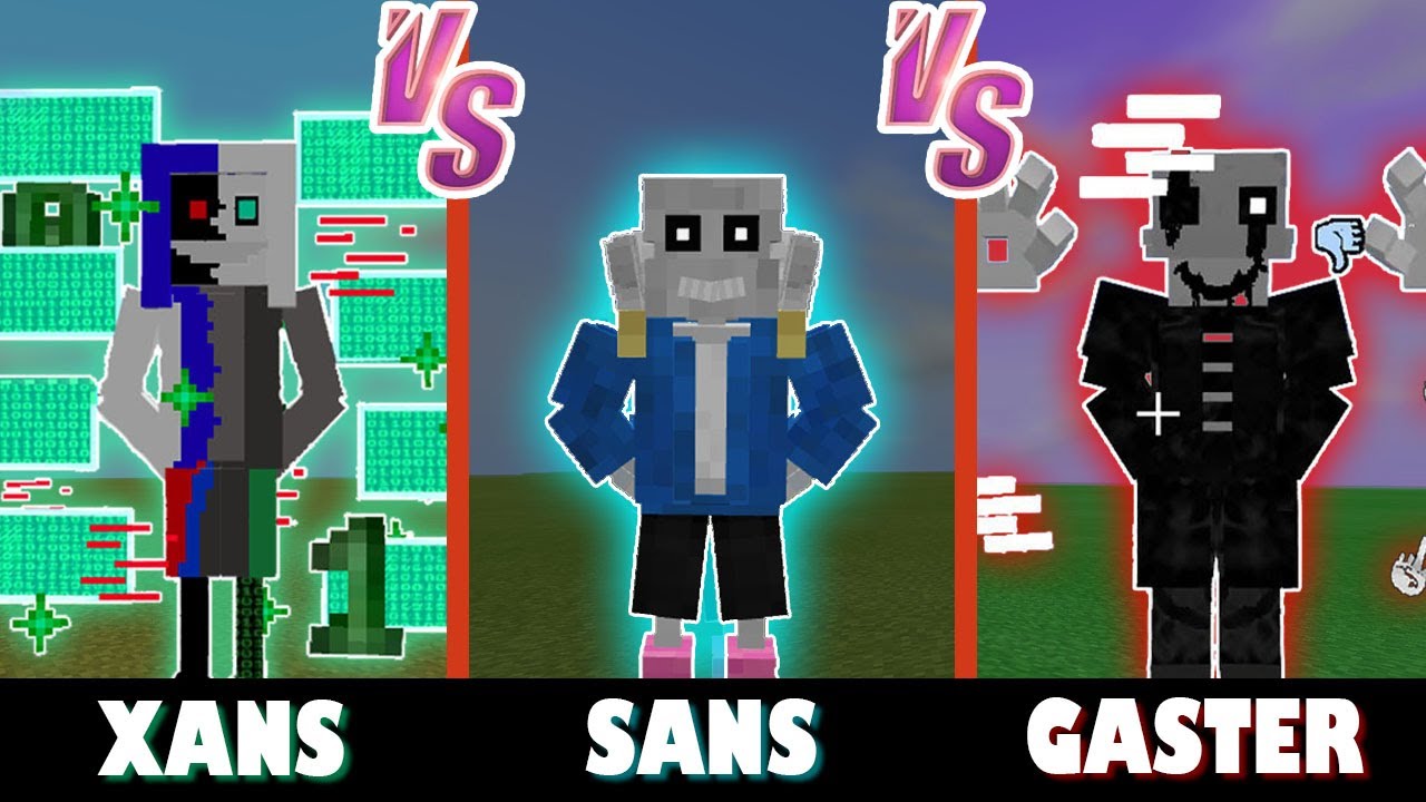 Dust Sans (H2V) vs. AU Undertale Gang  Minecraft (THIS IS THE BEST) 