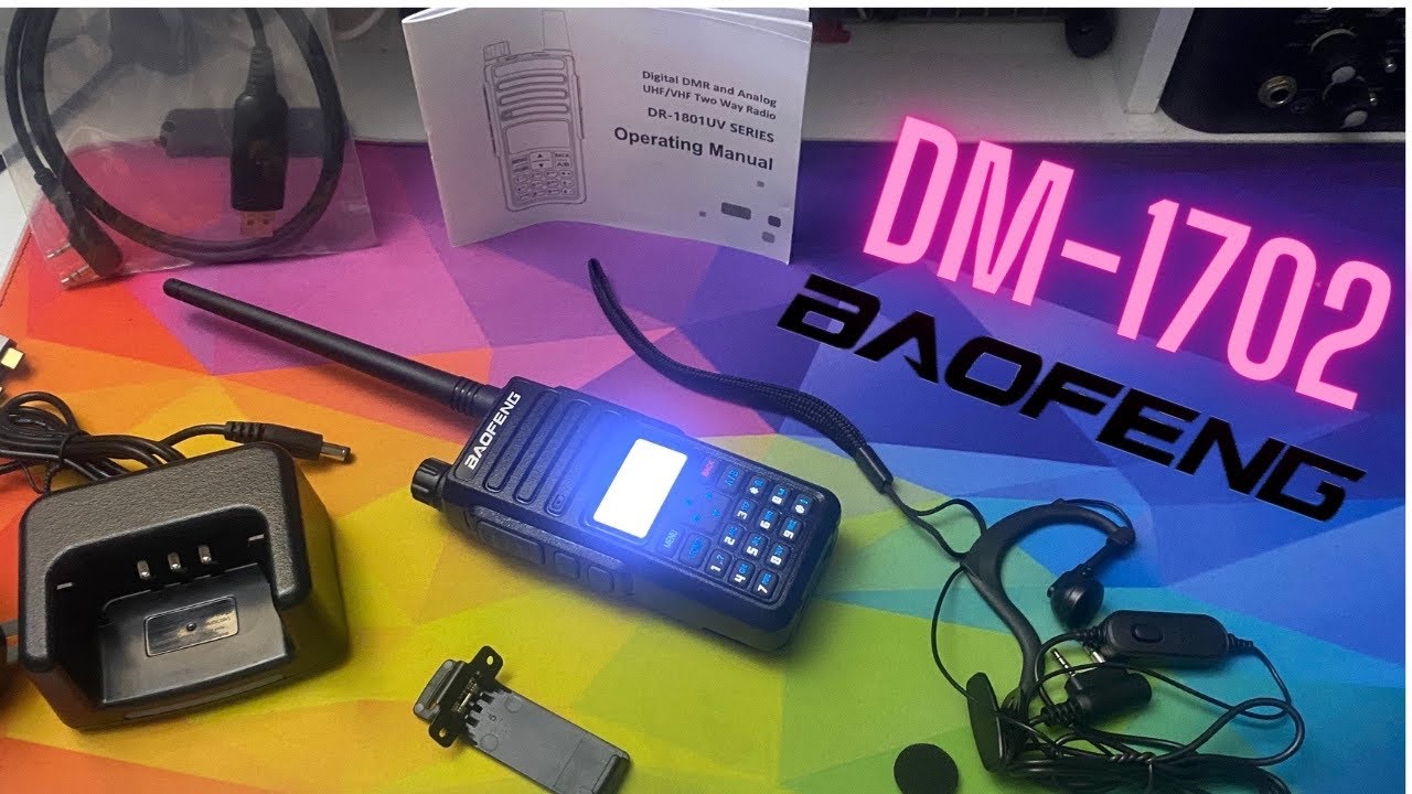 Baofeng DM-1702: Radio DMR, VHF UHF Analogo, Digital Doble Banda #085 ...