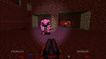 Brutal Doom 64 v2.666 [Upscaled] Doom 2 the way id Did - Map 4 - The Siltyards (Android/DeltaTouch)
