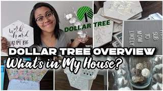 NEW!! DOLLAR TREE OVERVIEW // WHAT'S IN MY HOUSE? | Organization, Planning, Decor & More!