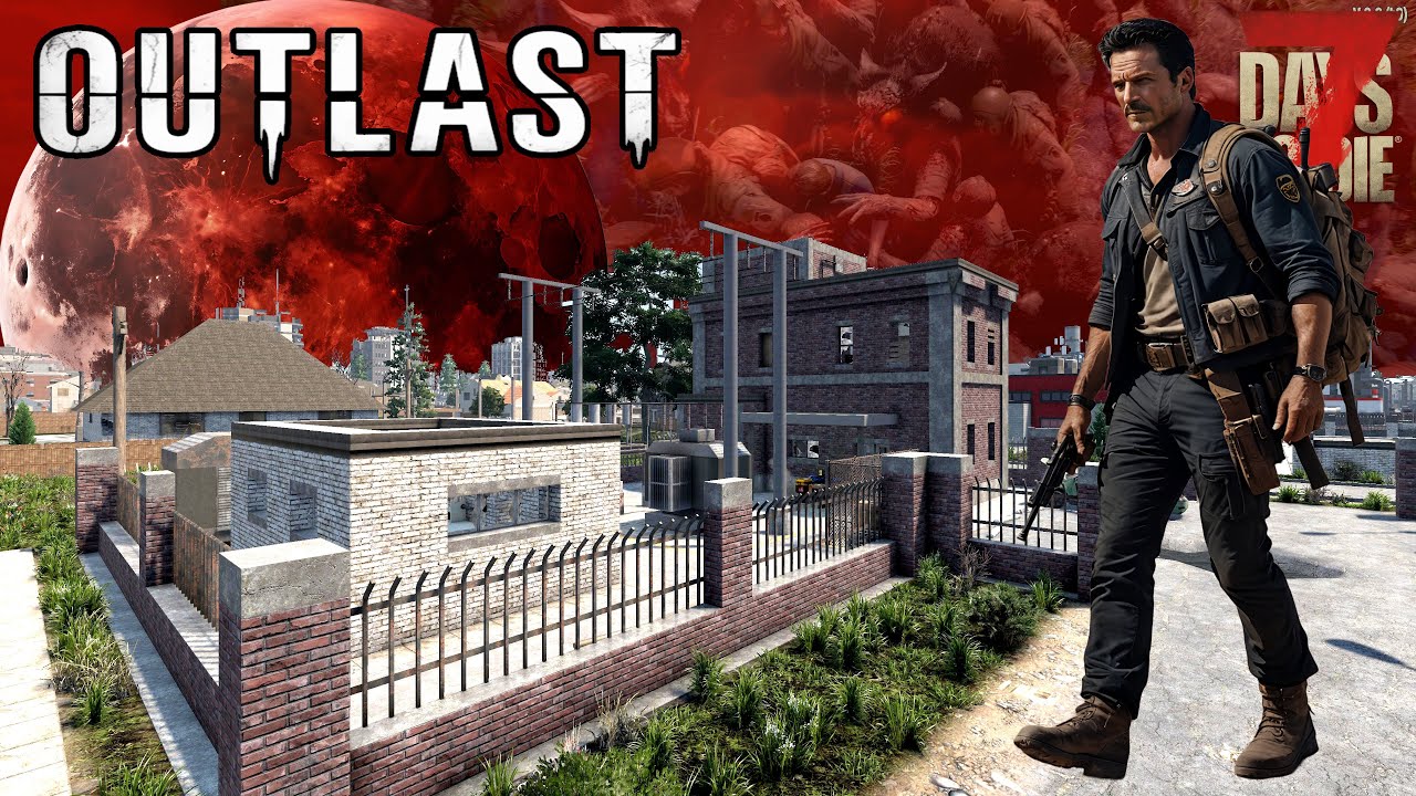 I Fought The Blood Moon WITHOUT a HORDE BASE  | Outlast: Ep.03 | 7 Days To Die