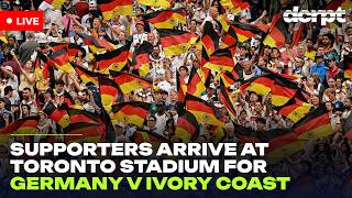🔴 LIVE NOW: Supporters Gather for Germany vs Ivory Coast Clash in Toronto | FIFA 2026 | AD1Y
