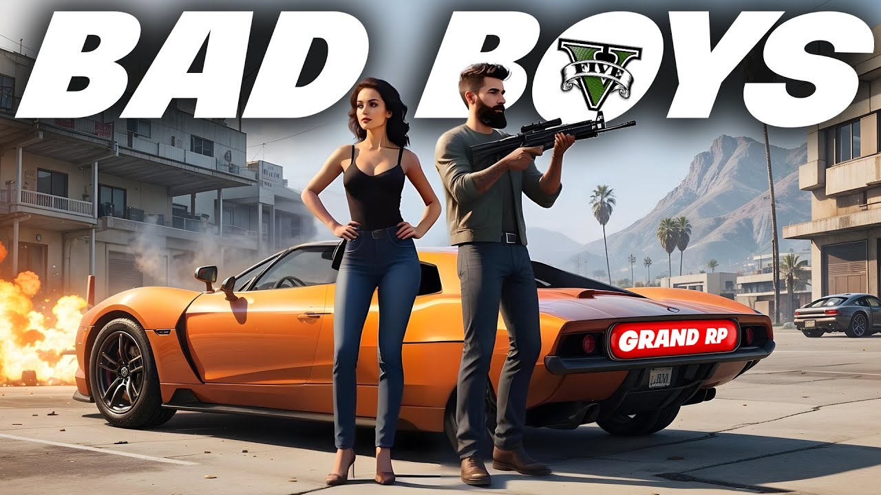 BAD BOYS and SUPER CARS in GTA-5 RP | Multiplayer | GTA-5 Role Play