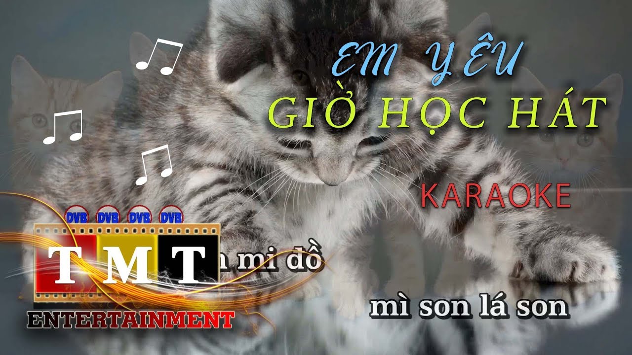 EM YÊU GIỜ HỌC HÁT - KARAOKE - youtube