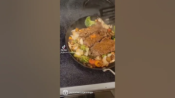 Hanburger Stir Fry - Keto/Atkins friendly meal ideas