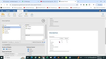 Jamovi (2) Descripción de datos cualitativos