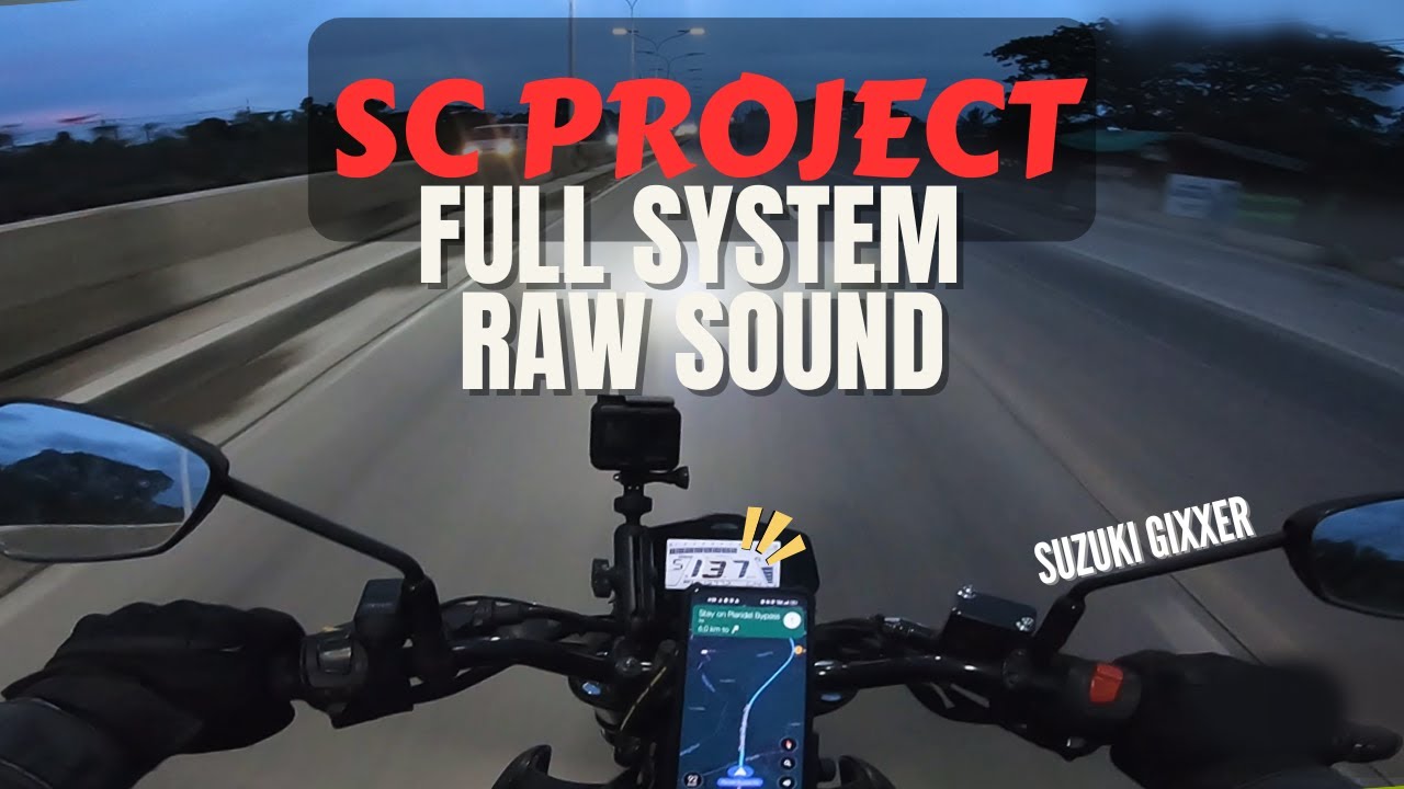 Suzuki Gixxer Raw Sound! My Cabin by Selah | SC Project Full system