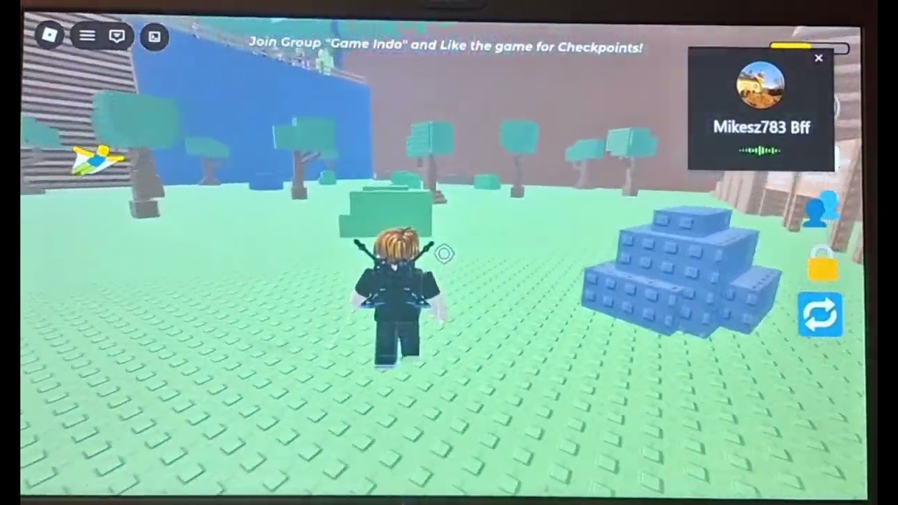 Glide tower z kolegą