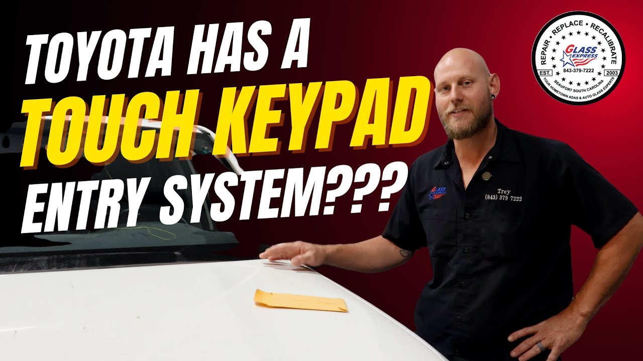 Toyota has a Touch Keypad Entry System?