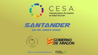 Presentación Selección Infantil y Cadete Aragón Cto. España en Edad Escolar - Santander 2022