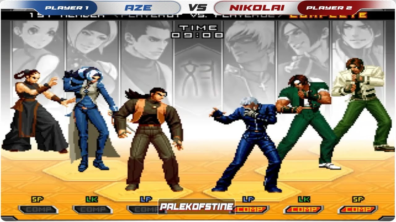 KOF 2002 UM - Aze (阿泽) Vs Nikolai-保力達 FT10 [04/11/2025]