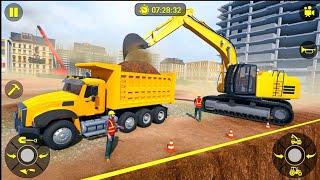 City Road Construction Simulator 3D Game - Android Gameplay