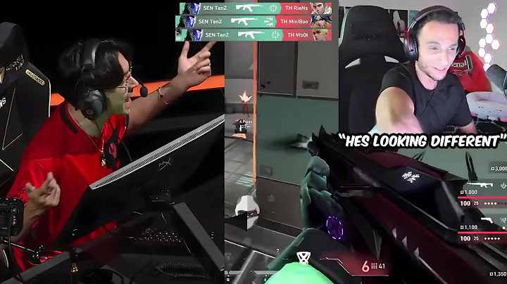 FNS, Tarik & Kyedae React To Sen TenZ Insane 4k Against TH In VCT