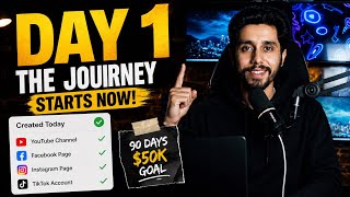 Starting From Scratch to $50K | Day 1 screenshot 3