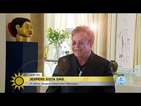 Tack för allt, Jesper – här är dina möten med stjärnorna - Nyhetsmorgon (TV4)
