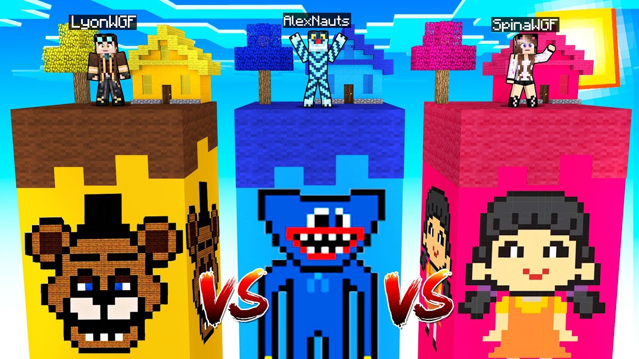 ENTRO NEL MONDO DI HUGGY WUGGY SU MINECRAFT!!