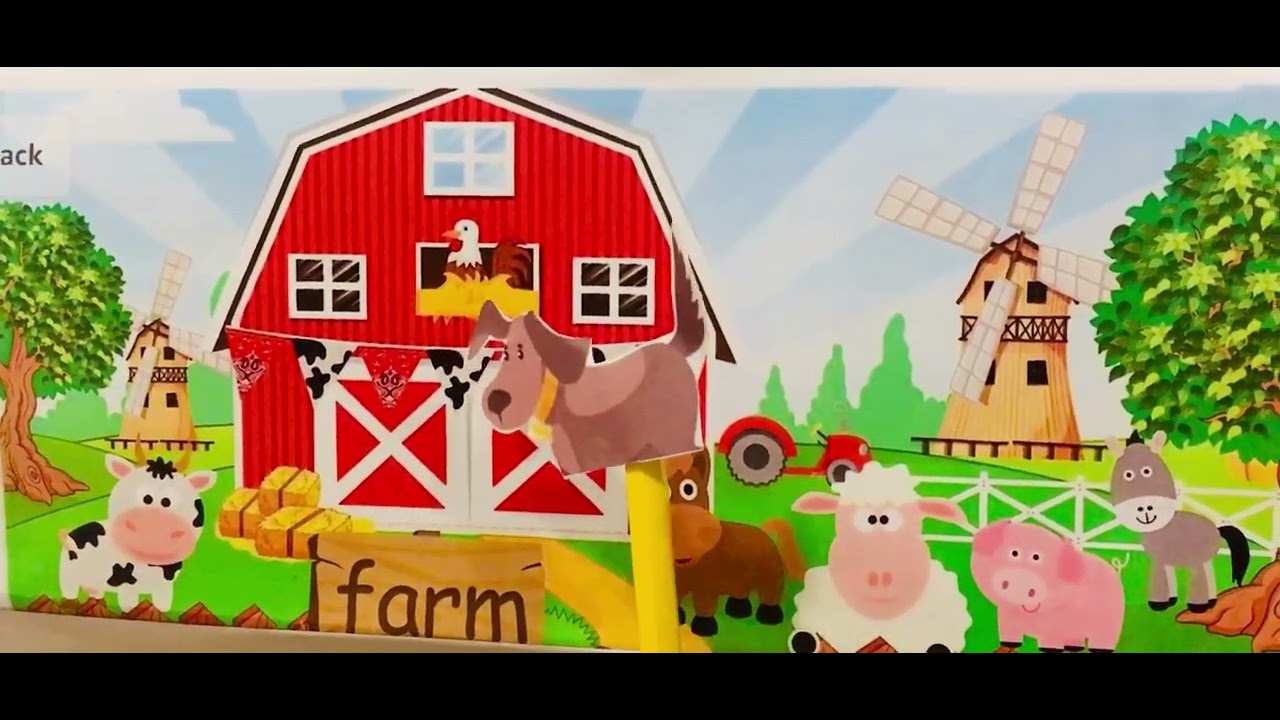 Farm animals puppet show 