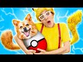 ¡Hacks para PADRES de PIKACHU a un PERRO! GADGETS extremos para tu PERRO y GATO por La La Life Games