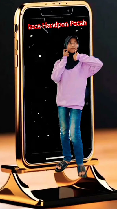 Kaca Handphon Pecah