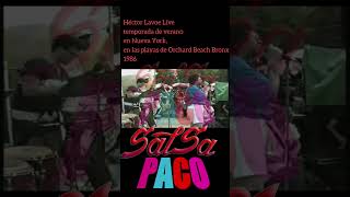 Héctor Lavoe -Orchard Beach Bronx, NYC (1986)#salsa #song #music #live #short #funny #fyp #foryou