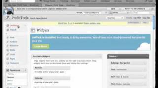Wordpress - Sidebar Basics