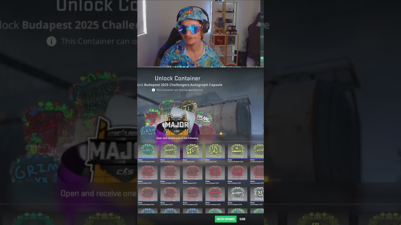 Gamer Unlocks Sticker in Game! Watch My Reaction! 