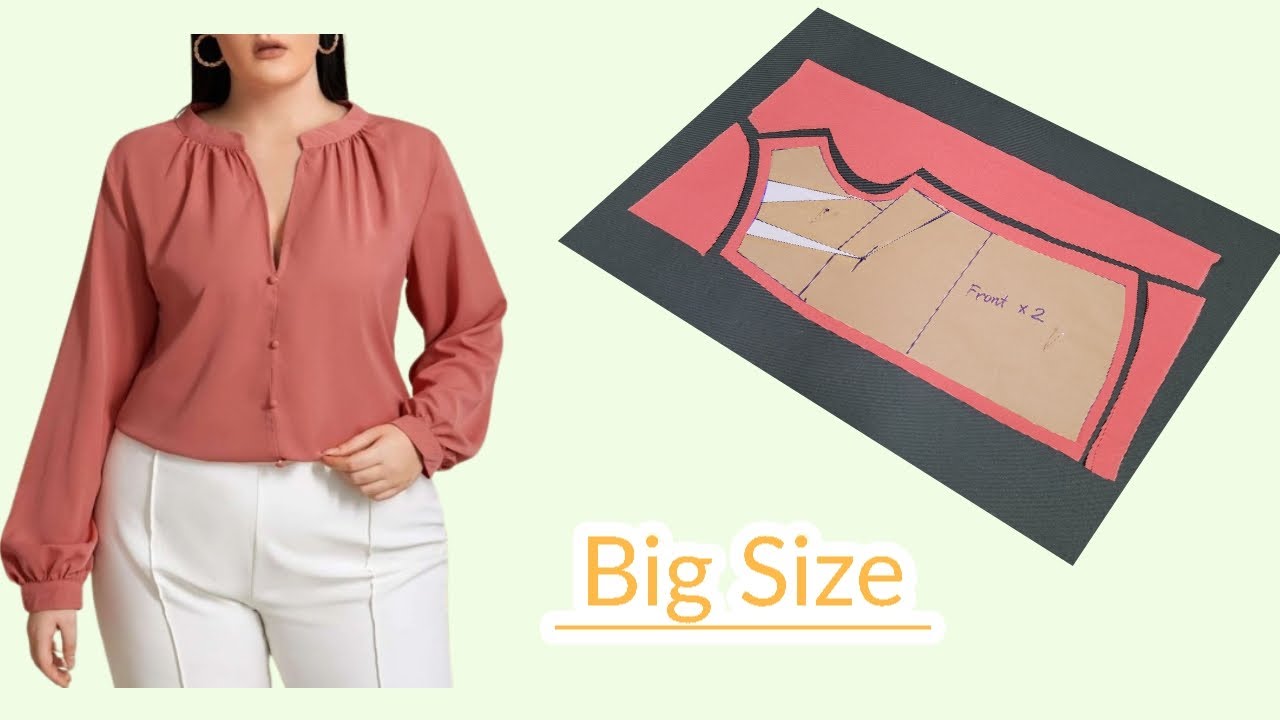 Красивый дизайн платья для вас с пухлым телом | Техника шитья