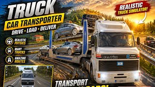 CAR TRANSPORT THROUGH TRUCK SIMULATION ULTIMATE || SnareTyrox_Gaming || GAME PLAY screenshot 4