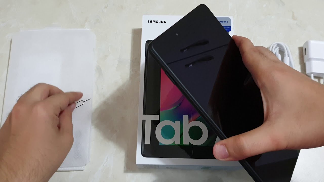 Samsung Galaxy Tab A 8.0 (2019) SM-T290 Kutu Açılımı ve Özellikleri - YouTube