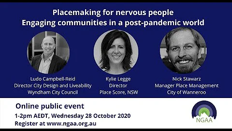 NGAA Webinar - Placemaking for nervous people