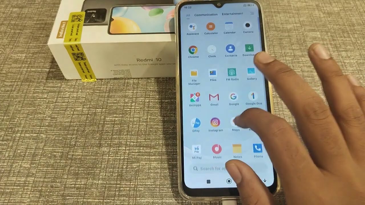 How to off large mouse cursor in Redmi 10 phone