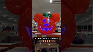 Mickey Mouse Giant Pumpkin at Costco. #halloween #pumpkin  #mickeymouse #shorts #halloweeninjuly