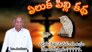 పిల్లి మరియు ఎలుక కథ ll short message ll Bro.Andrew ll sangareddy