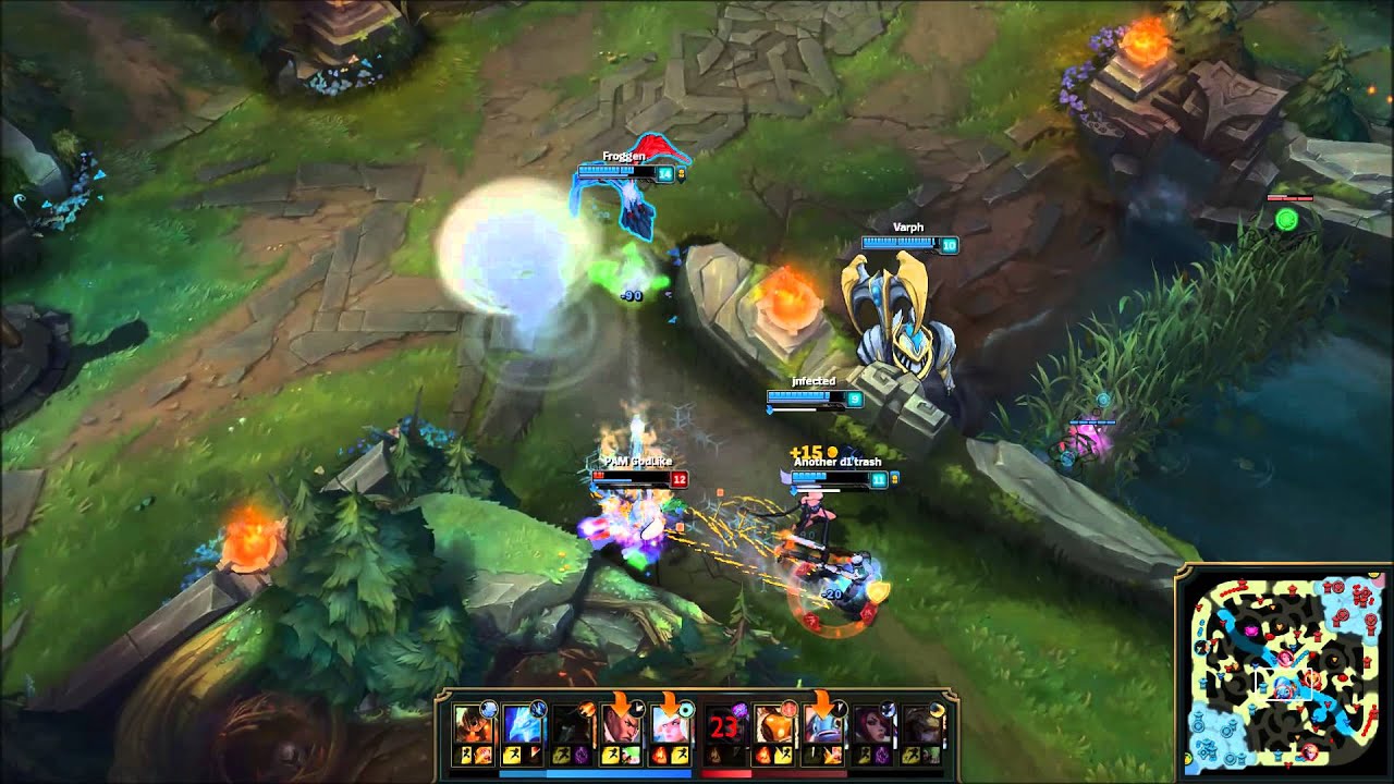 Froggen plays Anivia | Kill Compilation | Defeated | Score - 9/5/3