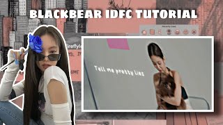 tiktok trend blackbear idfc tutorial | alight motion screenshot 1