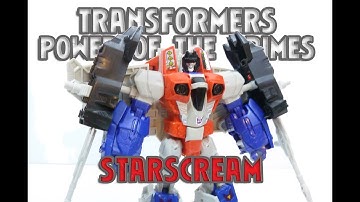 POWER OF THE PRIMES STARSCREAM ROB A REVIEW