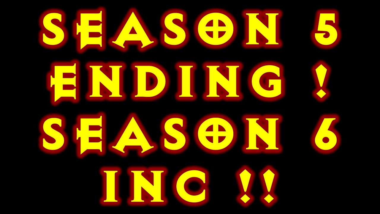 Diablo 3 Season 5 Ending! Season 6 Announced! YouTube
