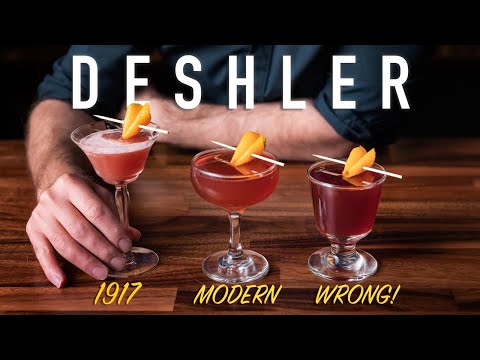 The Deshler -  the whiskey drink I always made wrong