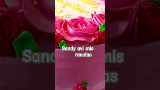 pastel de rosetones rosapastel vídeo completo en mi canal?