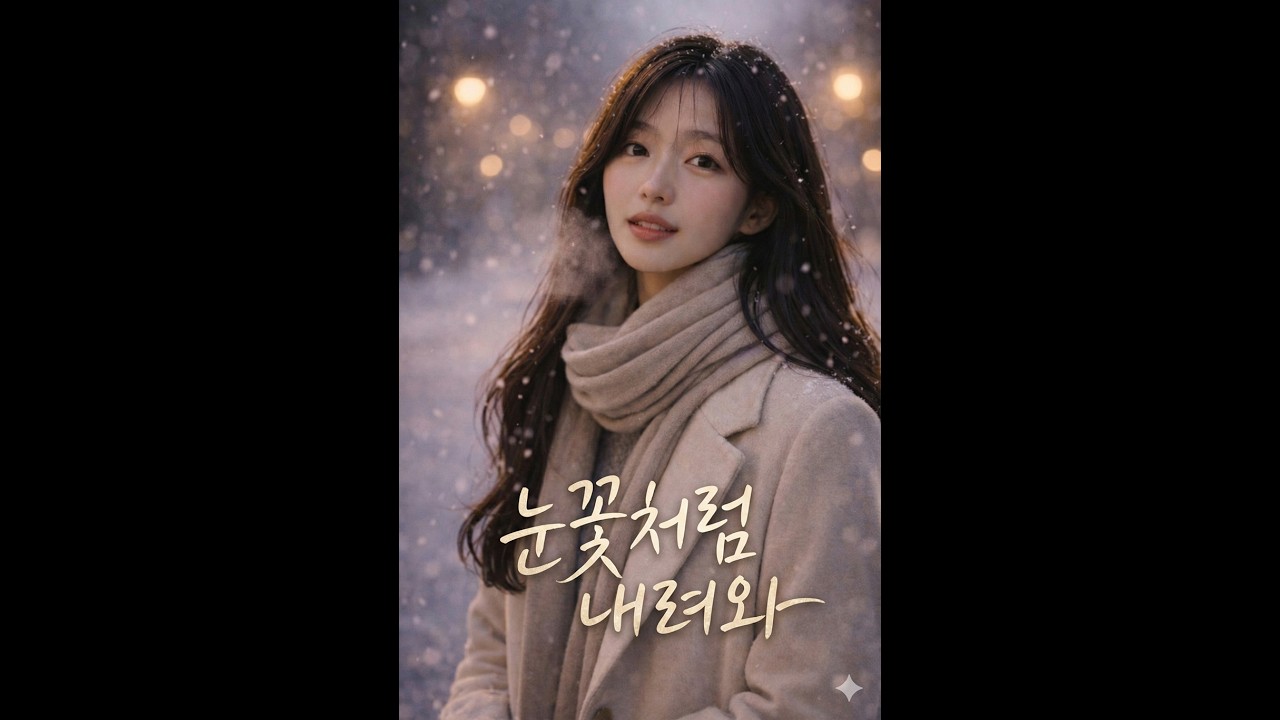 🎧 심야 감성 음악실 EP.08｜눈꽃처럼 내려와 - 이 마음은 지워지지 않겠지 [새벽공기 | 가사 | lyrics]