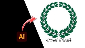 How to create laurel Wreath using adobe illustrator