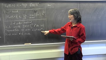 CMPSC/Math 451. Feb 13, 2015. Trapezoid rule error, Simpson