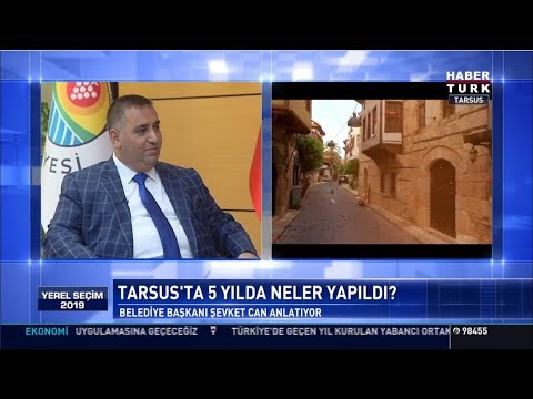 Yerel Seçim 2019 - 20 Ocak 2019 (Tarsus Belediye Başkanı Şevket Can)