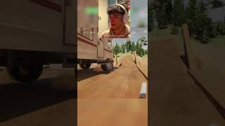 El salto más épico (termina mal) 🚗🐻 #Survival #EpicFail #MomentosGamer