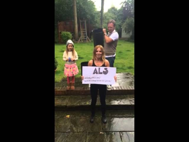 Geri Halliwell ALS Ice Bucket Challenge